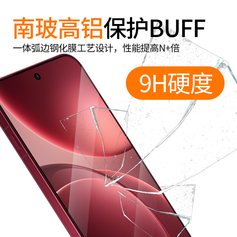 Aplicable para oppofindx9 película de endurecimiento sin polvo caja de segundo chapado de alta definición findx9pro película protectora de teléfono móvil