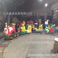 轨道消防火车游乐园设施大型户外商城广场浏览车电动小火车设备
