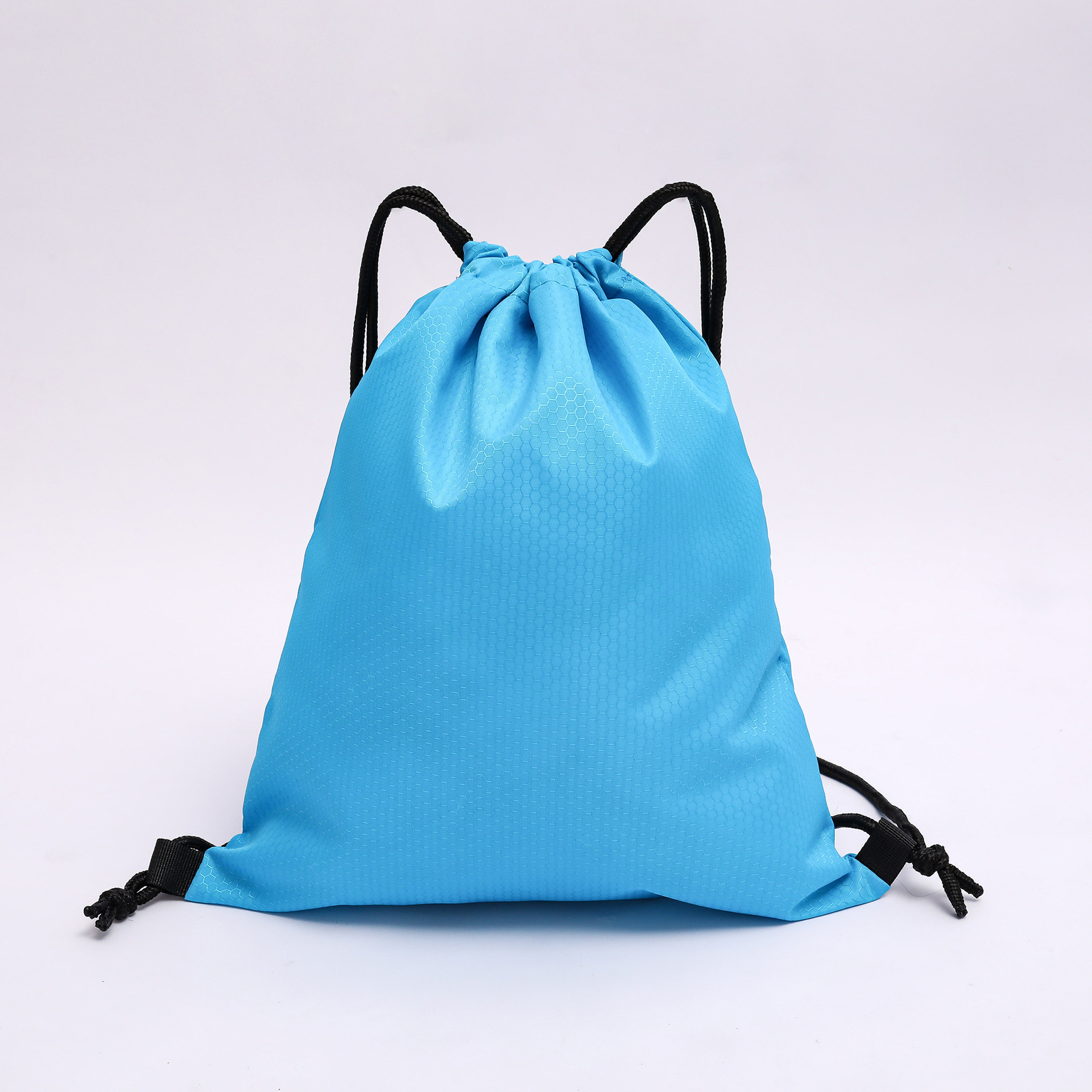En stock impermeable Oxford tela cordón bolsa de almacenamiento fútbol patrón cordón mochila deportes al aire libre poliéster mochila bolsa image 17