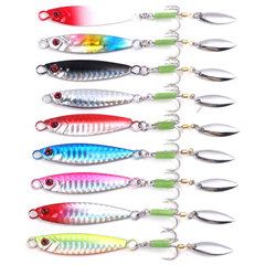 Maxxis Iron Plate Lead Fish Lures: 7g-30g Bionic Bait for Freshwater & Saltwater Fishing—Perfect for Long-Distance Casting Targeting Bighead Bass, Spanish Mackerel, and Other Top Predators
