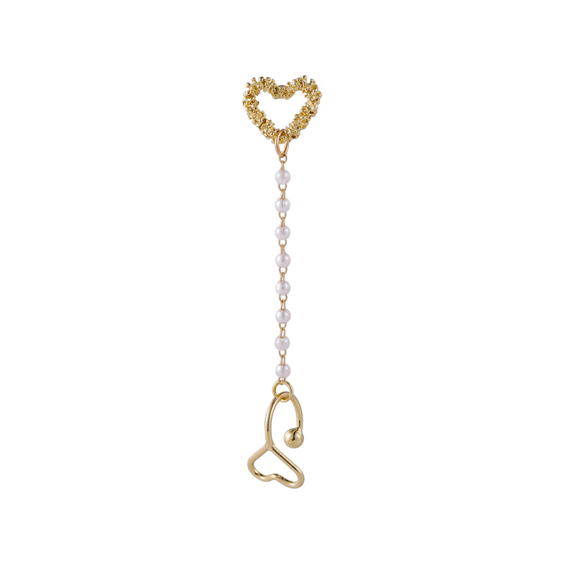 Clip D&#39;oreille En Chaîne Love Pearl display picture 7