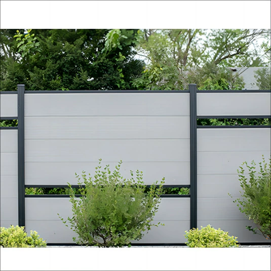 Пластиковый деревянный забор завод открытый вилла перегородка антикоррозийный дождь и влагостойкий декоративный двор наружный пластиковый деревянный забор