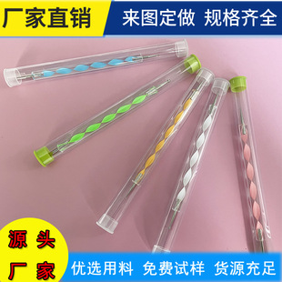 Factory direct supply pc high transparent outer diameter 12mm inner diameter 11mm cigarette acne needle cigar packaging round tube