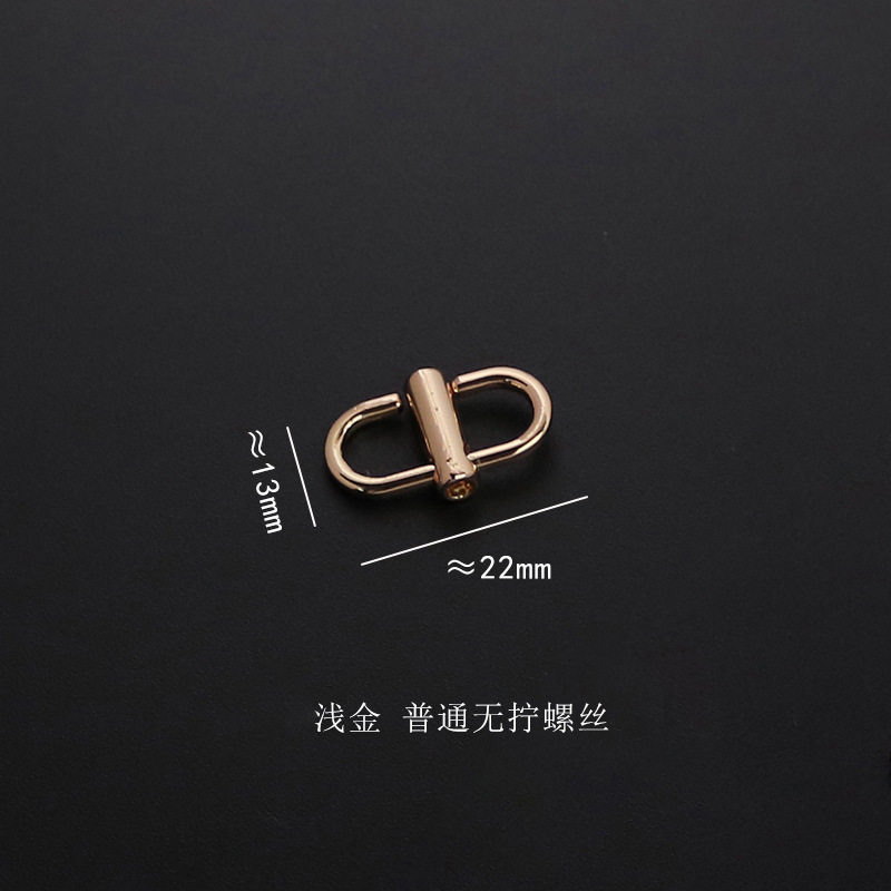 En stock hebilla de ajuste de cadena de metal MINI BOLSA cinturón de hebilla de acortamiento S ajuste hebilla bolsa cadena hebilla ajuste hebilla Accesorios image 8