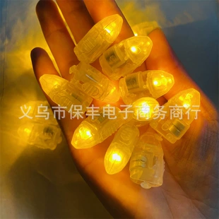LED-лампочка для шара разноцветная мерцающая с кнопкой для DIY