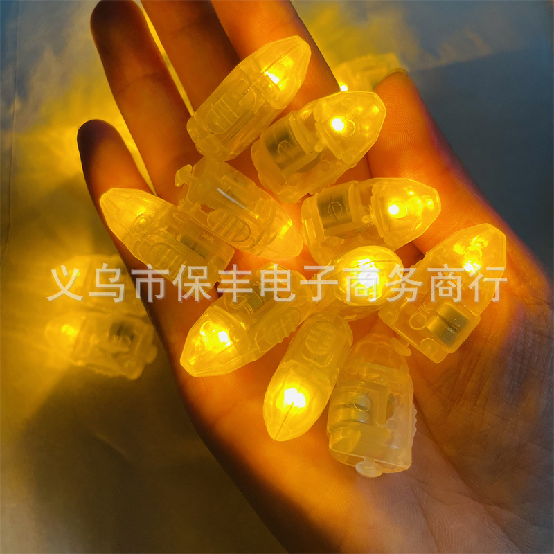 led luminous Balloon light switch bullet colorful flash lantern wick DIY small electronic lamp decorative light