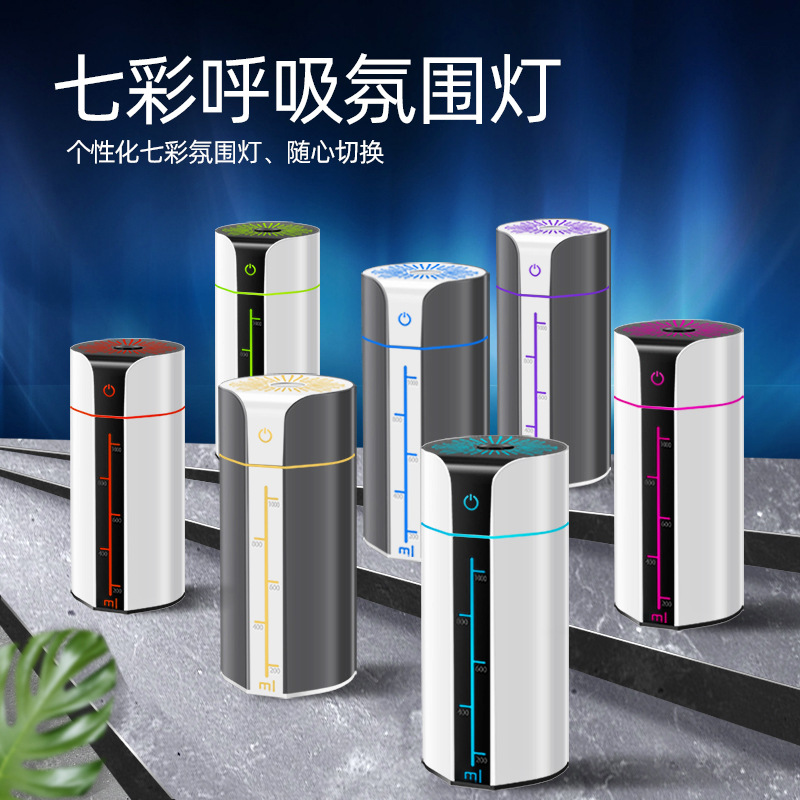 크로스 보더 새로운 가습기 usb 데스크탑 실내 가습기 가정용 음소거 대형 스프레이 가습기 머리카락 생성