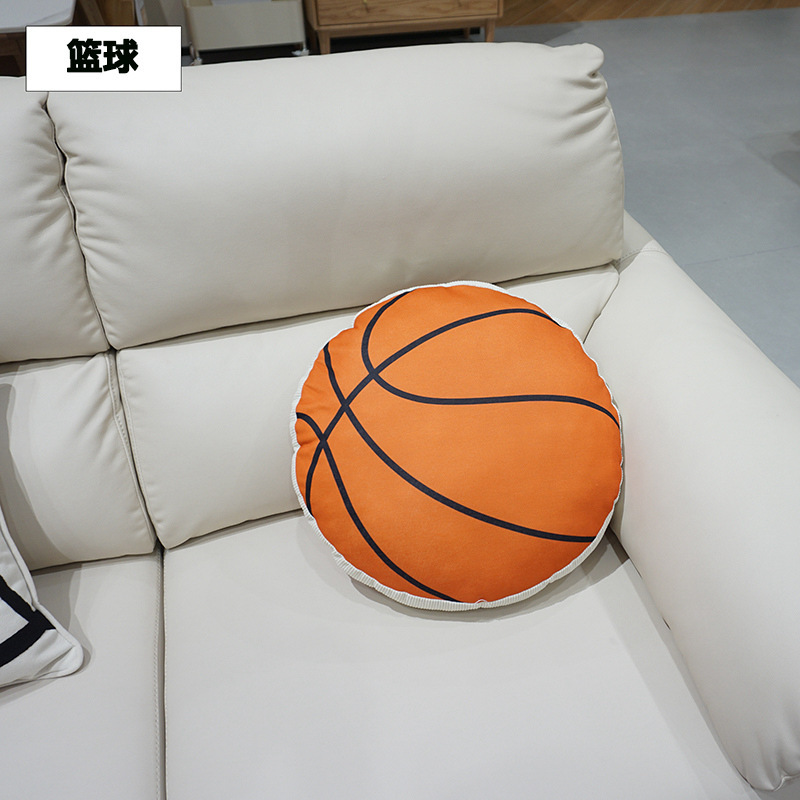 Simulación Baloncesto Rugby Voleibol Almohada Muñeca de trapo Juguete de peluche Cojín de sofá Accesorios de regalo para niños