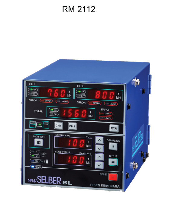 RIKEN KEIKI日本理研吨位仪新款上市全新升级款RM-2112两点荷重计