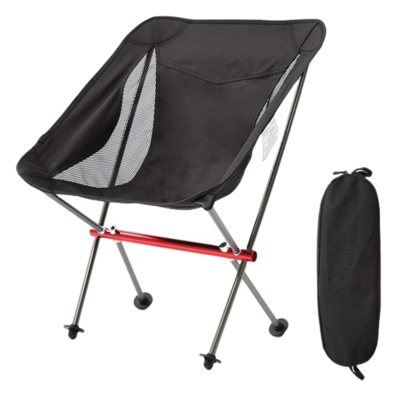 Al Aire Libre silla plegable 7075 aleación de aluminio conveniente perezoso respaldo ocio hogar Maza camping Silla de pesca