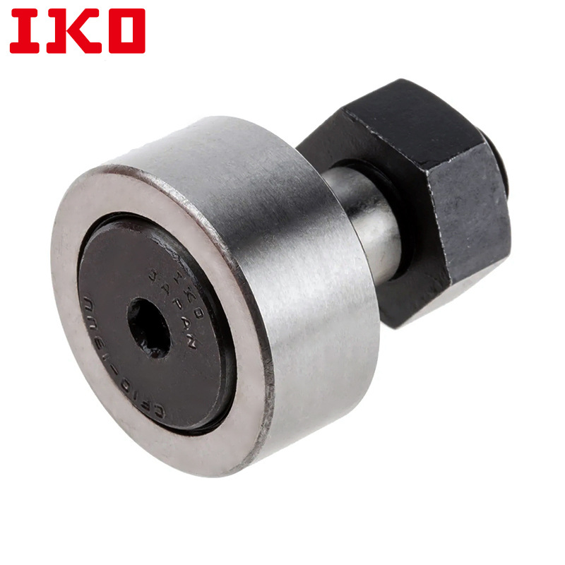 IKO凸轮从动轴承CF5B带保持架CF12-1B六角孔油嘴球面外径双轴承