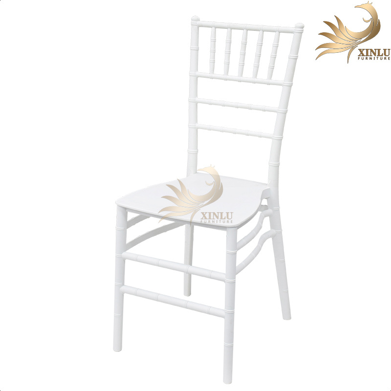 欧式白色休闲椅室内和室外婚宴客厅酒店耐用靠背