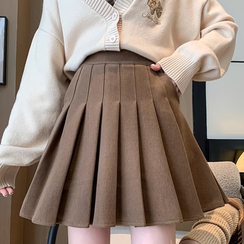 Dark coffee [woolen pocket]