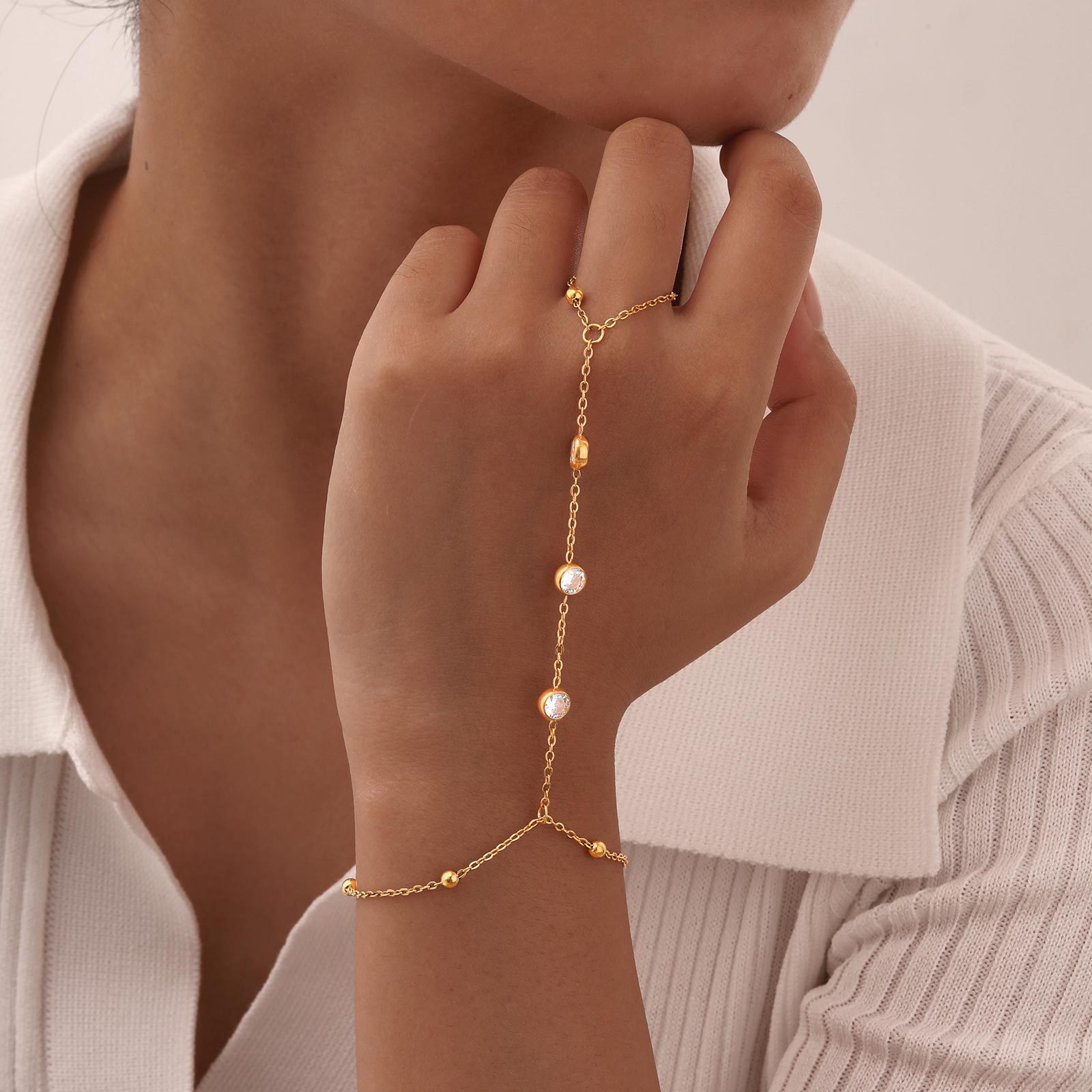 6g Weight Artificial Pearls Inlay Material Bracelets Classification 304 Stainless Steel Chain Material cable chain Chain Type Daily Occasion 304 Stainless Steel Material Geometric Pattern All Seasons Season Women's Gender Plating Design IG Style Style IG Style Geometric 304 Stainless Steel Artificial Pearls Cable Chain Bracelets In Bulk 32