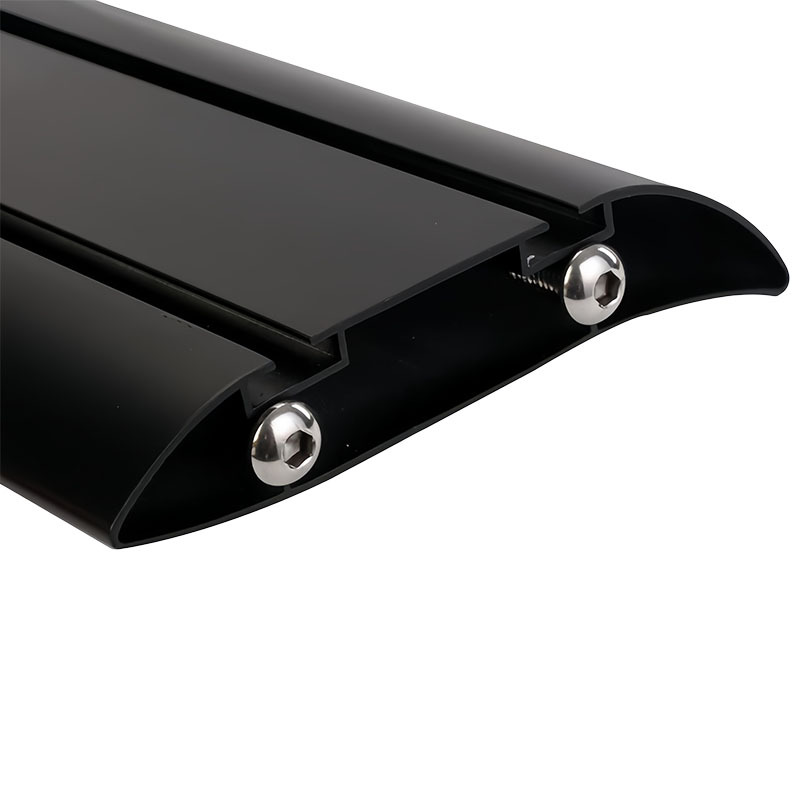 Universal Car Rear Wing for Sedan, No-Drill Aluminum Alloy Clip-On Modified Spoiler Wing Decoration