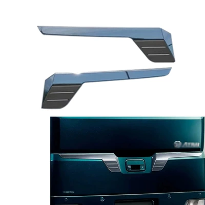 Suitable for 22 Daihatsu Atrai S700V Hijet Cargo Tailgate Handle Tail Box Decorative Bright Strip Exterior (Other Automotive Exterior Supplies) - rear-trunk-bright-strip