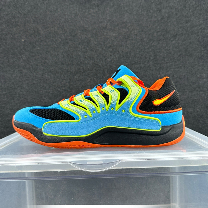 Pure Original Kd18 Durant 18Th Generation Practical Basketball Shoes Wear-Resistant Shock-Absorbing Non-Slip Breathable Anti-Torsion Men's Training Sports Shoes