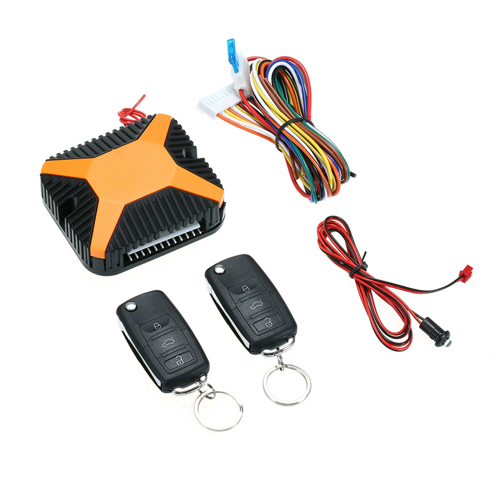 Автомобильный ключ-бесплатный вход противоугонное устройство Автомобильный ключ переключатель замок хвостовой ящик положительный и отрицательный триггер LB-403 12 В