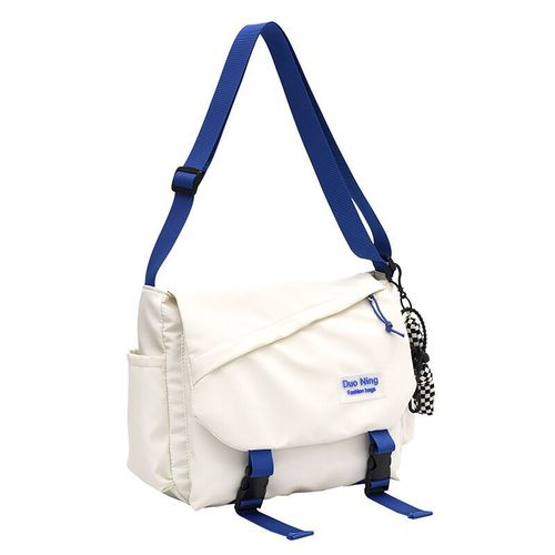 Klein Blue Korean Ins Hong Kong Style Bags versatile street photography one-shoulder postman bag ulzzang student crossbody bag women