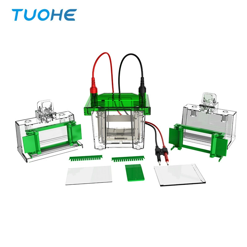 Tuohe DYCP-1 горизонтальный резервуар для электрофореза DYY-1 универсальный источник питания для электрофорезного прибора мини-вертикальный электрофорезный прибор стекло