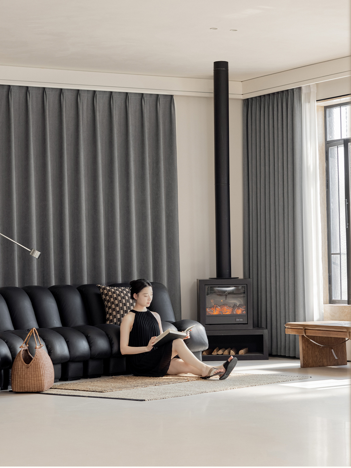Maßgefertigte Moderne Weizenähren-Jacquard Chenille Creme Vorhänge für Wohnzimmer Esszimmer Schlafzimmer Fensterdekoration Luxuriöser Tüll Elegant – Detail 35