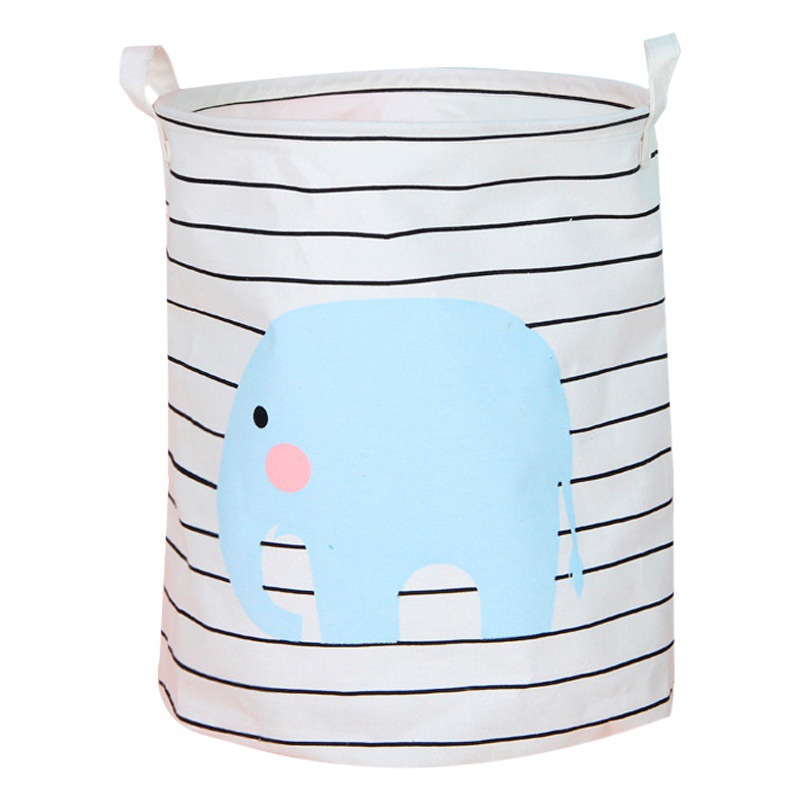 Fabricante de cestas de lavandería ZAKKA tela de algodón y lino artículos diversos de lavandería Cubo de almacenamiento plegable cesta de almacenamiento para el hogar cesta de lavandería