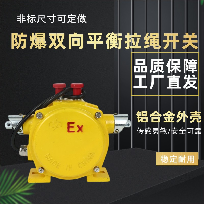 防爆双向平衡拉绳开ExKLT2(BKLT2)防爆双向拉线拉绳开关ExKLT2-II