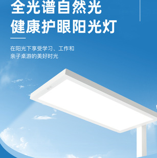 Full spectrum natural light Health eye protection Sunshine Lamp large street lamp