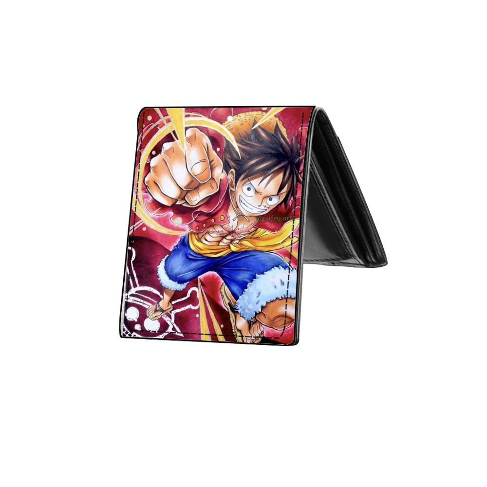 Кросс-бордер мультяшная упаковка аниме One Piece Сертификат Пакет Мужской Деньги Пинед Пакет Пропечатать 111