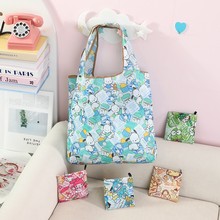 日系卡通大容量折叠购物袋环保袋创意便捷超市手提收纳袋