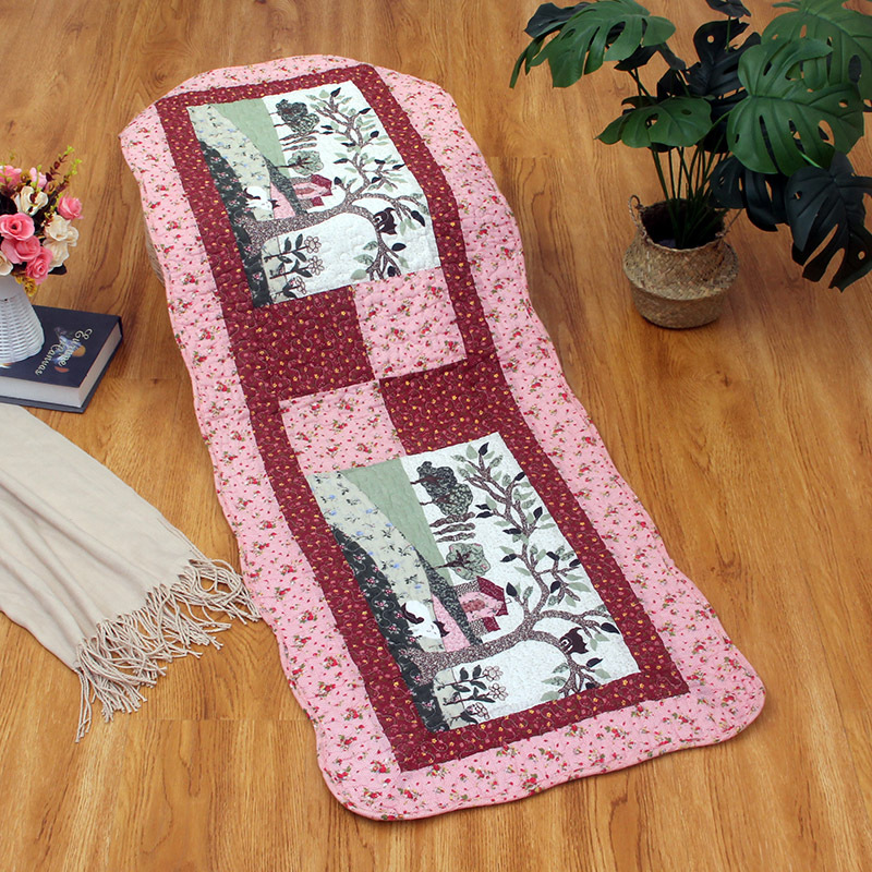 [Small Wholesale] Korean Cotton Bedside Mat, Floor Mat, Door Mat, Fabric Quilted Anti-Slip Patchwork Living Room Mat