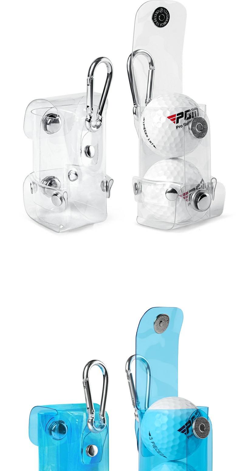 Túi đeo hông golf PGM kẹp bóng từ tính nhỏ gọn 8.5x4.5x4 cm — QJ007-Giao Hưởng, QJ007-Trong suốt, QJ007-màu đen, QJ007-màu vàng chi tiết 9