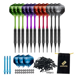 GOODARTS Knight Darts 12-piece electronic dart needle soft dart set with 100 soft dart heads