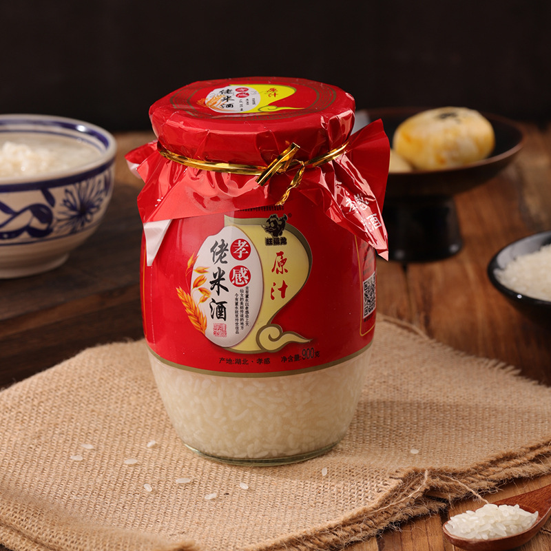 Sweet Wine Noodles 900g Bottle Specialty for Postpartum Meal, Glutinous Rice Wine, Wholesalers