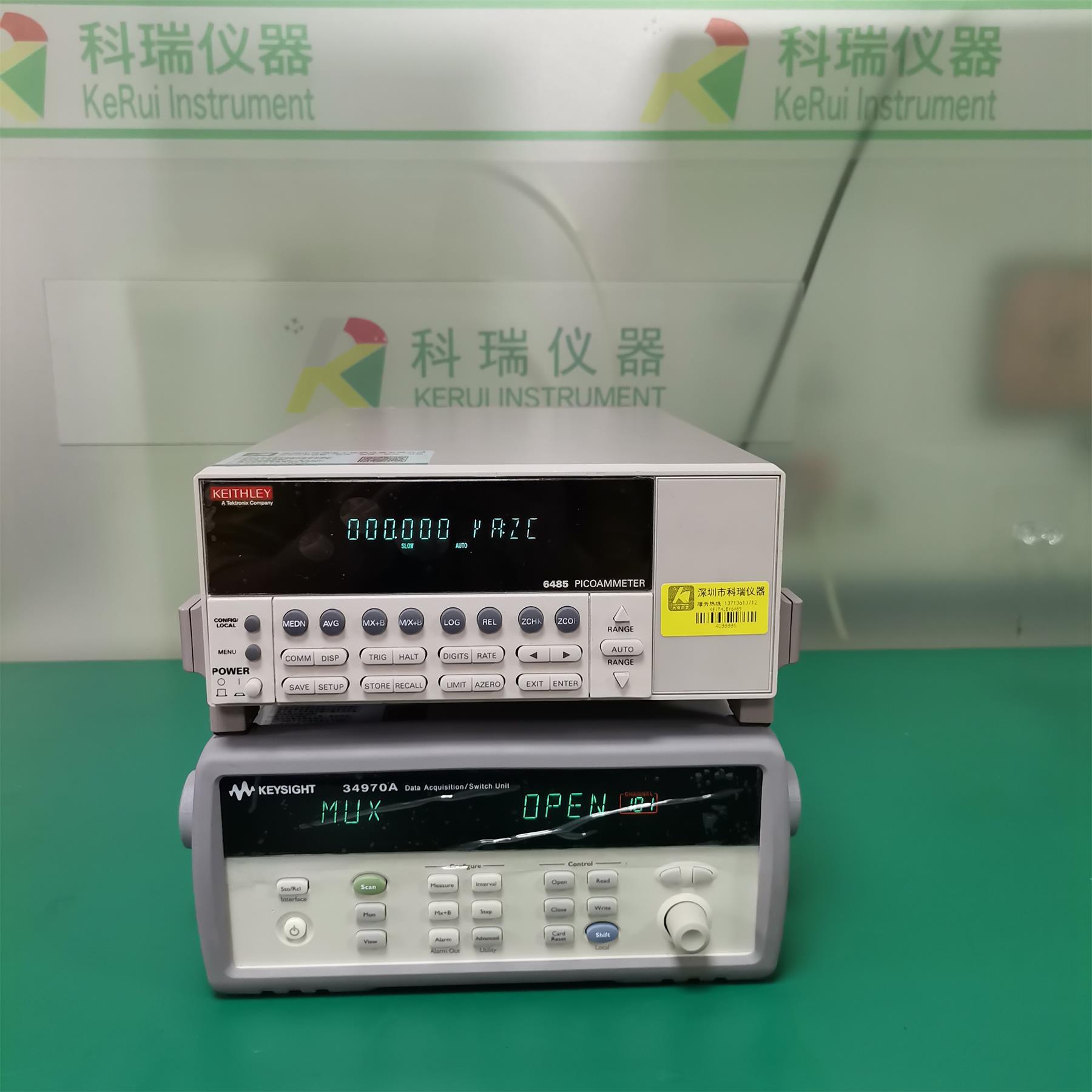 吉时利Keithley 6485/J 6485 6487 皮安表