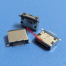 IPHONE 5母座USB苹果5测试母座10P 贴片前插脚连接器测试尾插