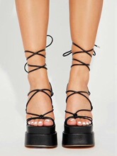 T 48754 Square Toe Glue Sandals ��ͷճ����Ь ŷ���羳