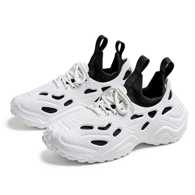 Coco Designer Light Luxury 2025 Xia Kanye Calcetines Zapatos al aire libre con agujeros en la playa Zapatos Douyin Video Sandalias Hombre