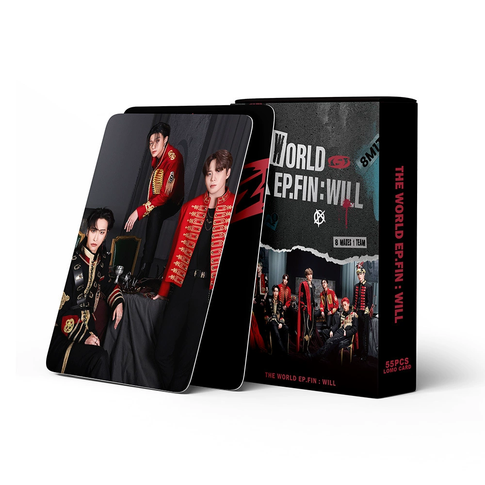 Исключительно для внешней торговли предпродажа ATEEZ THE WORLD EP. FIN: WILL карточка звезда периферия LOMO карты