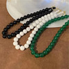 Beaded bracelet, necklace, advanced fashionable chain for key bag , high-quality style