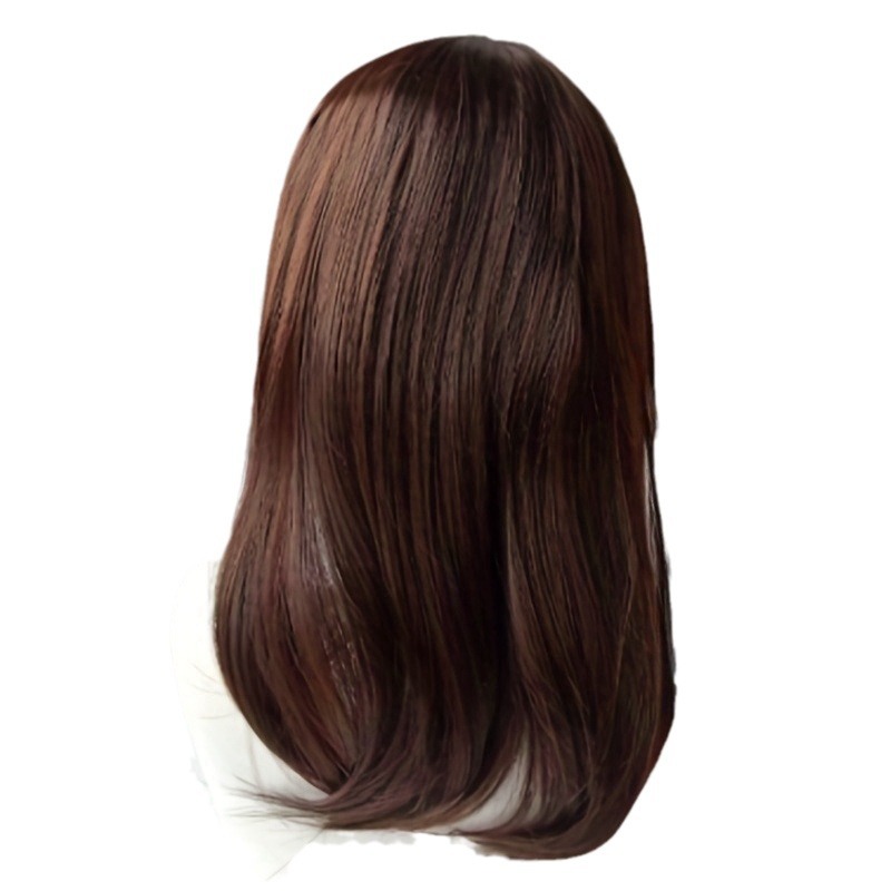 AliExpress transfronterizo cabello corto completo peluca fuente de fábrica estable al por mayor cabello recto aire de moda franjas