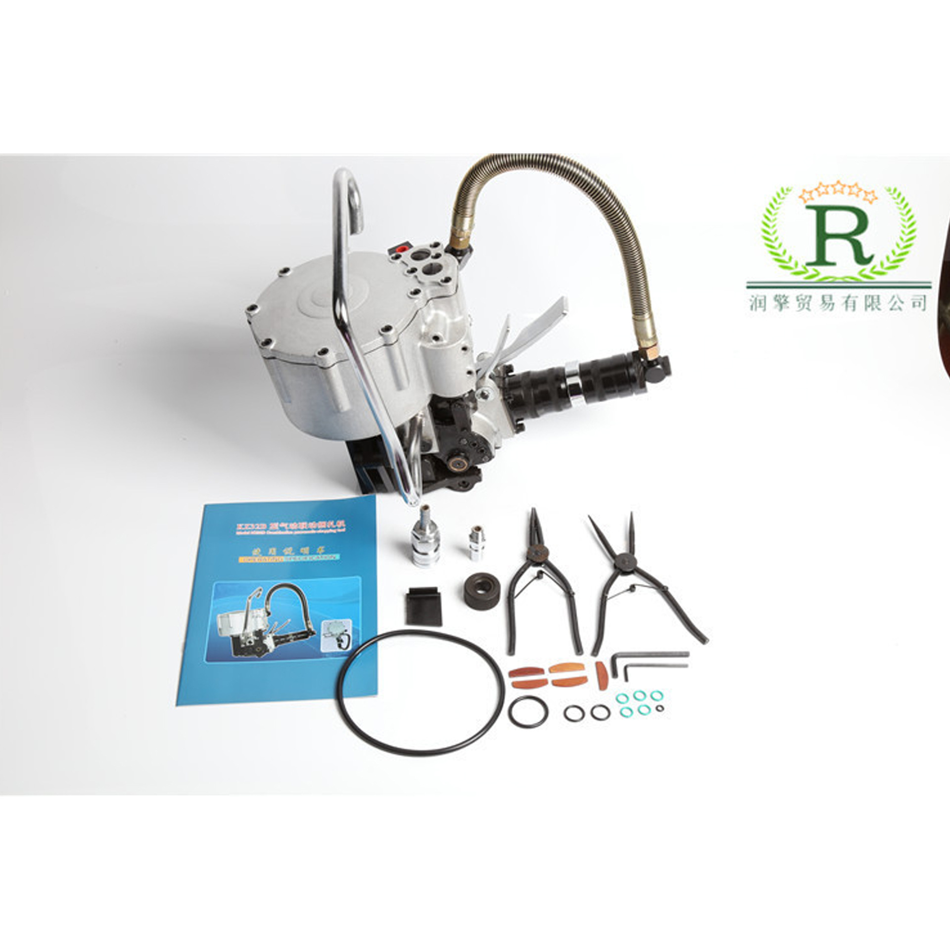 正品KZ-32/19型气动钢带打包机 气动一体铁皮捆扎机全自动捆扎机