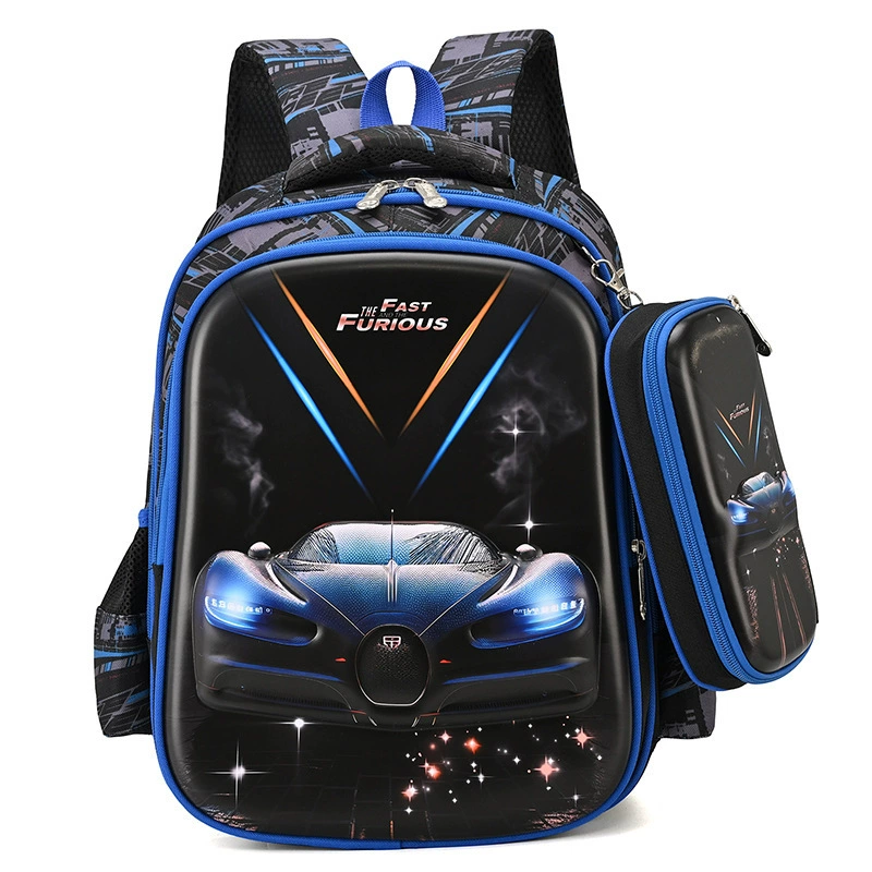 Backpack set with pencil case, children's school backpack 15-inch — multi-style colors