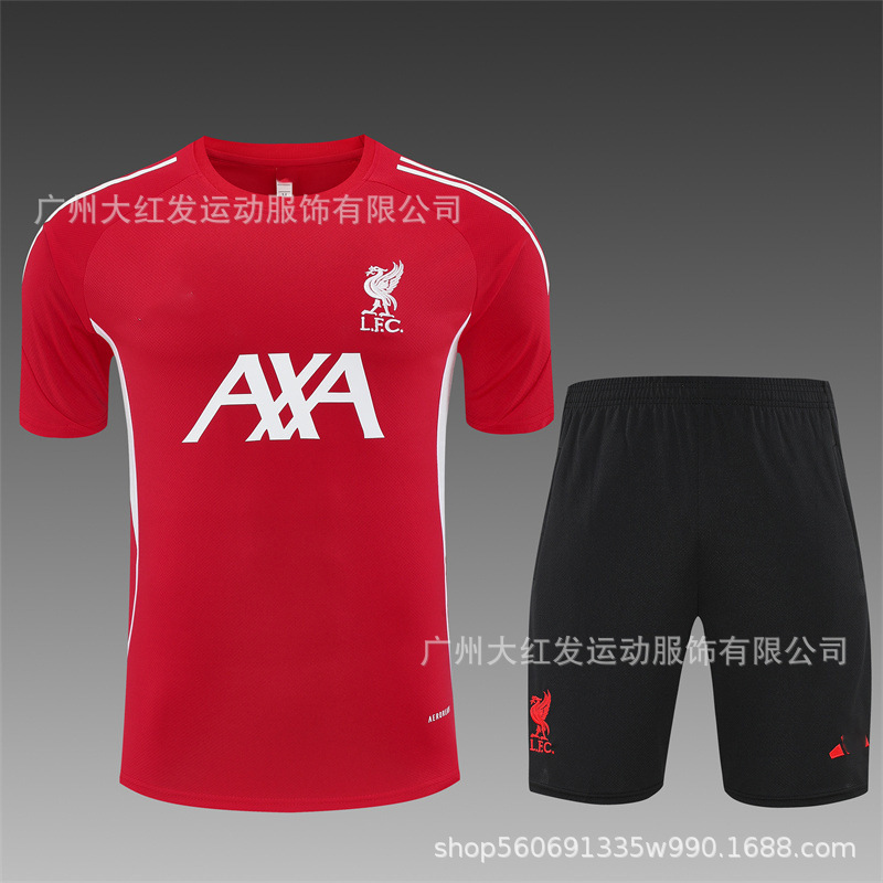2526 Liverpool Rojo de manga corta