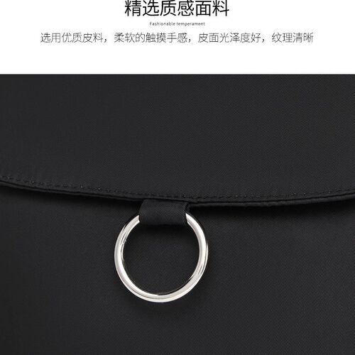  New Multifunctional Women's Single Shoulder Crossbody Handbag Waterproof Oxford Cloth Dual Shoulder Bag Outdoor Travel Backpack