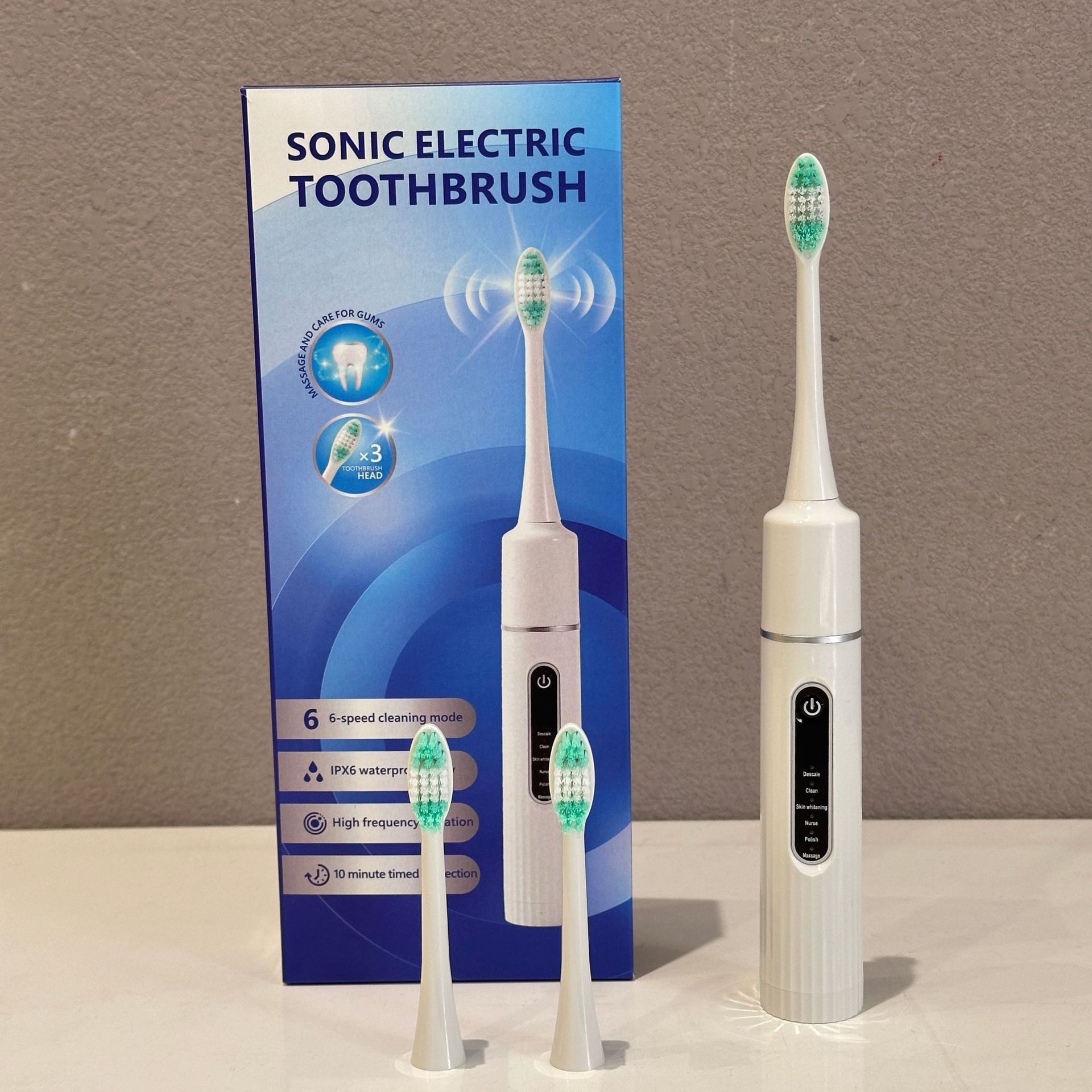 161 성인 칫솔 화이트