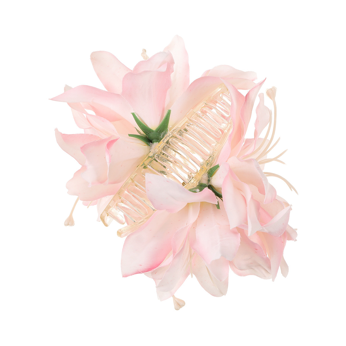 Mixed materials Material Flower Pattern Lady Women's Flower Mixed Materials Hair Claws