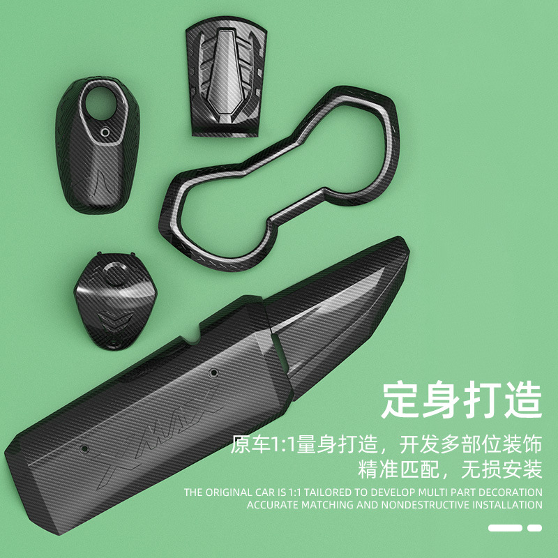 17款-22款XNAX250/XNAX300/XNAX400排气罩油箱盖仪表盖车头盖改装