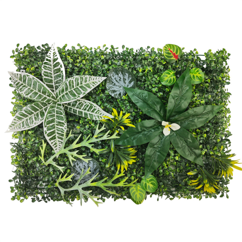 人造植物墙仿真立体绿植墙面挂式塑料假草坪门头阳台室内外装饰|undefined