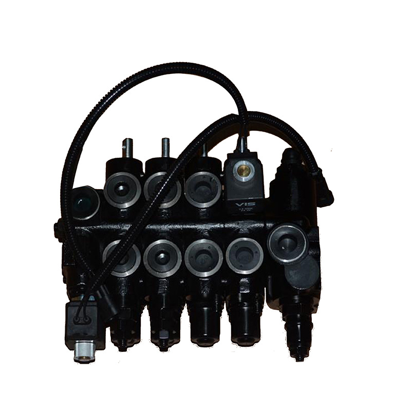 大宇叉车多路阀四路阀四联控制阀 多路阀 分片式四片阀多路换向阀